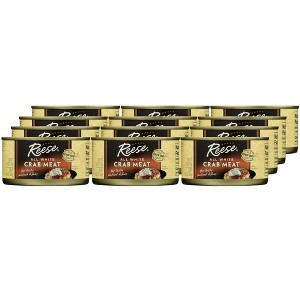 Reese All White Crab Meat - Case of 12/6 oz - 1 of 4