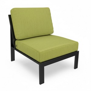 Indoor / Outdoor Deep Seating Sunbrella Cushion, 25.5in D x 25in W, Cast Citrus - 1 of 4