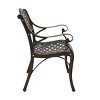 2PCS Stackable Mesh Patio Dining Chairs - 2 of 4