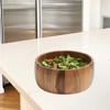 Frieling Acacia Wood Calabash Bowl, Medium 4-Inch x 10-Inch Diameter - 3 of 4