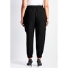 Avenue Women's Plus Size Cleo Cargo Jogger Pant - 3 of 4