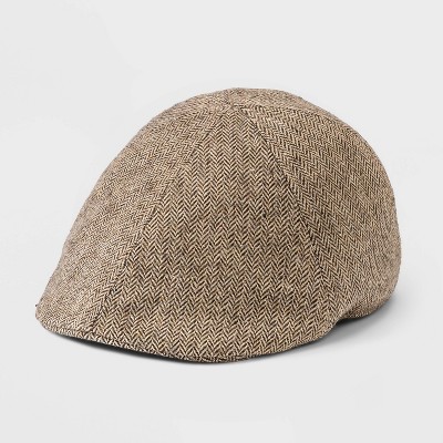 Image of Baby Boys' Newsboy Hat - Cat & Jack™ Brown Newborn
