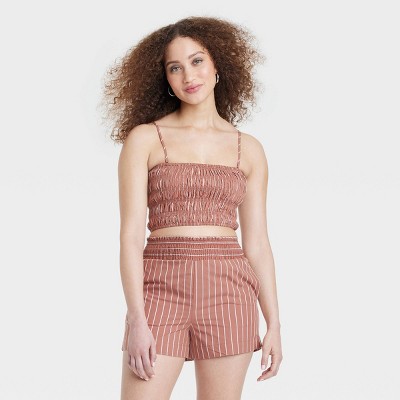 Strapless crop top on sale target