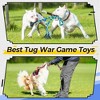 Itopfox Heavy Duty Dog Rope Toys for Aggressive Chewers, Tough Tug of War Toys for Large, Medium & Small Dogs – 5 Pack with 2 Ropes & 3 Supplies - 2 of 4