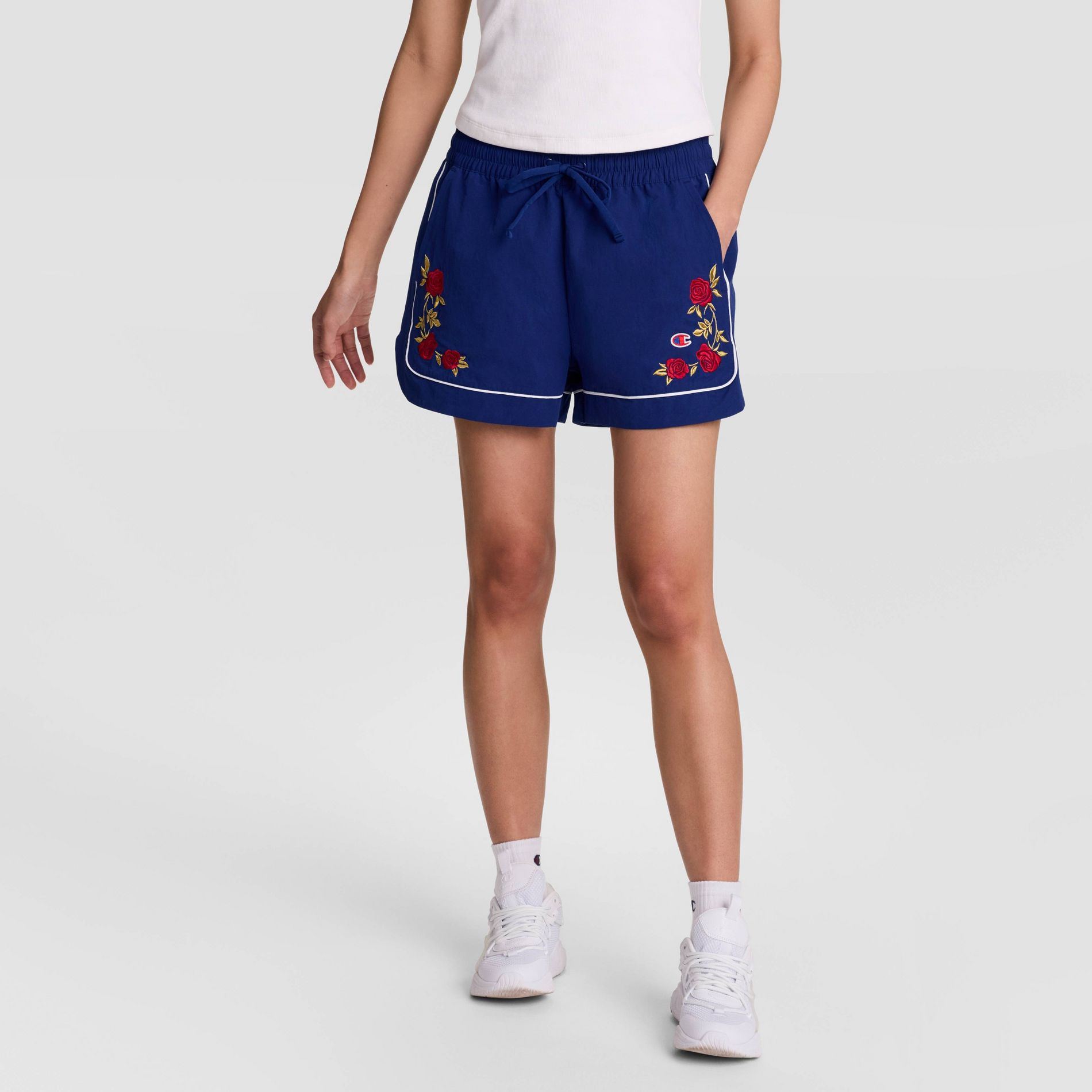 Champion Women's Goalkeeper Rose Embroidery Shorts