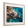 Stupell Industries Mediterranean Lighthouse Overlook Framed Print Under Glass - 2 of 4