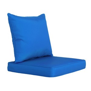 ARTPLAN Indoor/Outdoor All Weather Chair Cushions Set Deep Seat Back Pillows Outdoor Cushions for Patio Furniture - 1 of 4