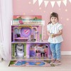 Olivia's Little World Sunset 2-Story Wooden Dollhouse for 12" Dolls - 2 of 4