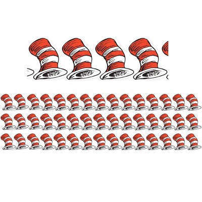 Eureka® The Cat's Hat Extra Wide Deco Trim®, 37 Feet Per Pack, 3 Packs