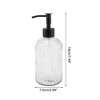 Unique Bargains Elegant Soap Pump Dispenser for Bathroom 13.52oz - 4 of 4