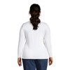 Lands' End Women's Lightweight Jersey Skimming Long Sleeve Turtleneck - 2 of 4