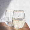 Twine Starlight Stemless Glasses, Set of 2 - 2 of 4