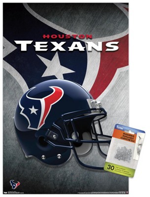 Trends International Nfl Houston Texans - Davis Mills 22 Unframed Wall  Poster Print Clear Push Pins Bundle 14.725 X 22.375 : Target