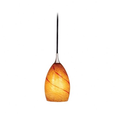 Vaxcel Milano 1 - Light Pendant in  Satin Nickel