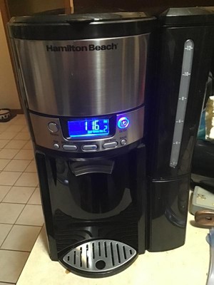 Hamilton Beach Brew Station 12 Cup Programmable Coffee Maker, Removable  Reservoir, Stainless Steel, 47950 