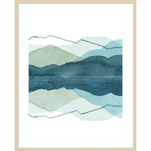 Amanti Art Icicle Range II by Grace Popp Wood Framed Wall Art Print - 1 of 4