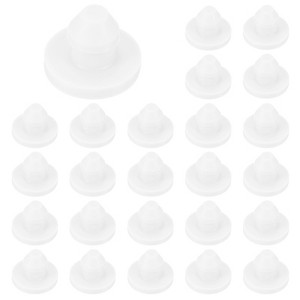 Unique Bargains Silicone Rubber Corrosion-Resistant Nap-in Locking Hole Plugs White - 1 of 4