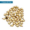 Unique Bargains Flat Back Acrylic Teardrop Rhinestone Embellishments 50 Pcs - 3 of 4