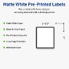 Avery 4" x 3-1/3" Labels, Double Black Border, 40 ct - 2 of 4