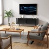 63'' TV Stand with Storage Doors Mid Century Modern Media Console for Living Room - 2 of 4