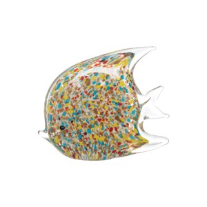 Beachcombers Multiple Confetti Glass Fish Figurine - 1 of 3