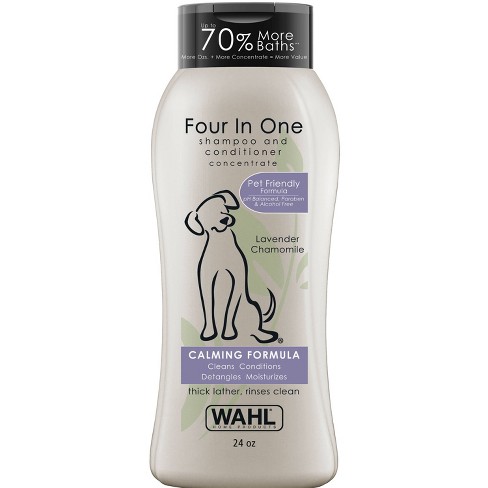 shampoo wahl dog four pet conditioner chamomile lavender oz target advertising shop amazon