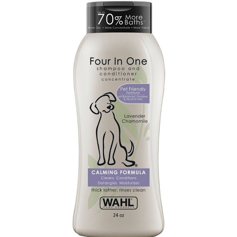 Wahl Four In One Lavender Chamomile Pet Shampoo And Conditioner