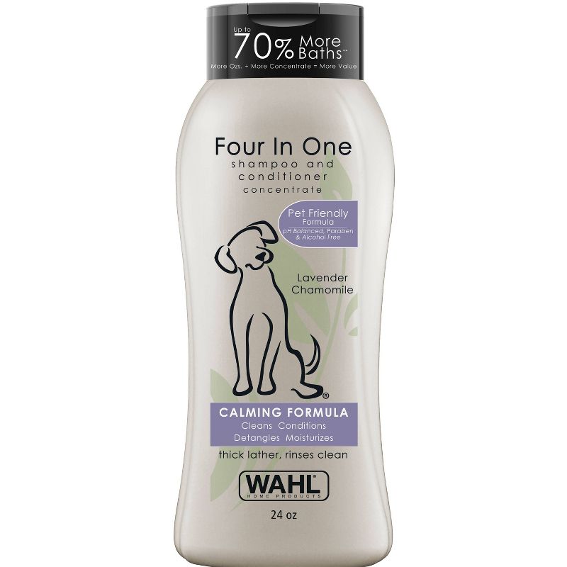 Wahl Four In One Lavender Chamomile Pet Shampoo and Conditioner - 24oz, 1 of 7
