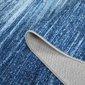 8x10FT Modern Washable Area Rug for Living Room, Abstract Floor Rug with Non Slip Backing, Low Pile Stain Resistant Indoor Carpet for Dorm - 1 of 1