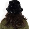 Anna-Kaci Women's Sequin Bucket Hat with Sparkling Design and Reversible Feature for Stylish Casual or Party Looks - 4 of 4