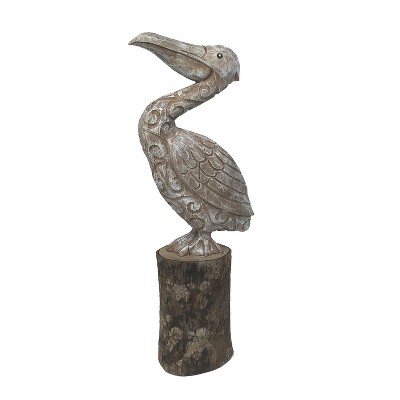 Beachcombers Wood Carved Bird
