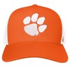 Clemson University Team Logo Cotton Twill Trucker Cap Orange OS - 2 of 4