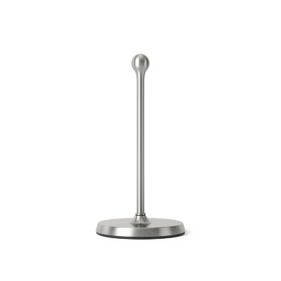 Nickel Teardrop Stainless Steel Paper Towel Holder