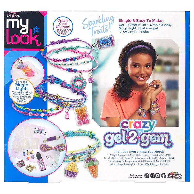 My Look Gel 2 Gems Sweets Craft Activity Kit, 3 of 11
