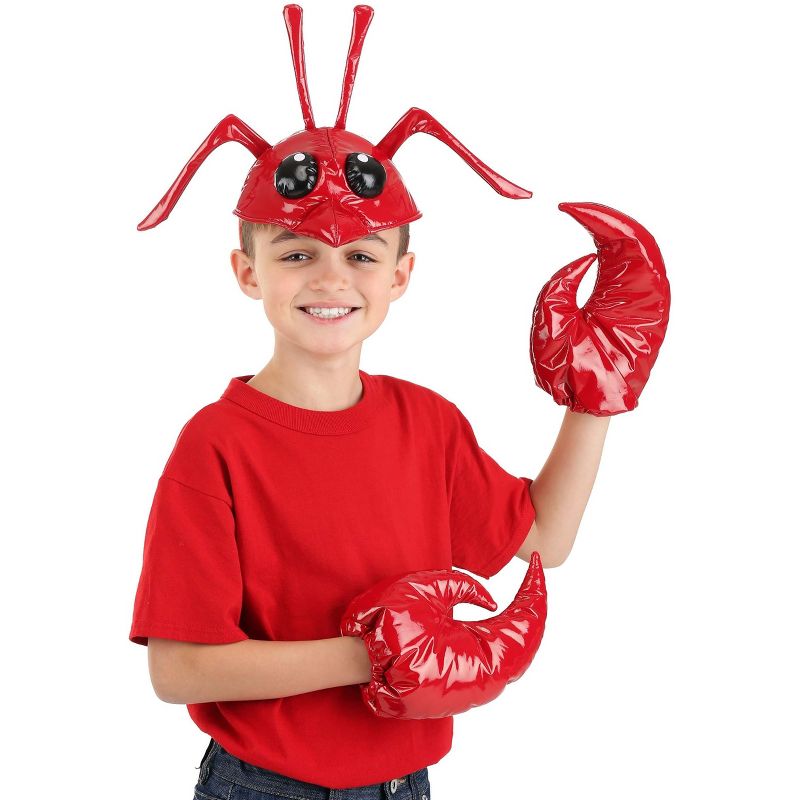 HalloweenCostumes.com    Kids Lobster Costume Accessory Kit, Black/Red, 1 of 6