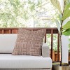 20"x20" Deny Designs Mirimo Earthy Mocha Tiles Square Outdoor Throw Pillow Beige - 3 of 4