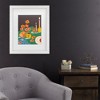 Trademark Fine Art - Gigi Rosado  Green table Matted Framed Art - 2 of 4