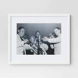 20" x 16" Bandmates by Gordon Parks Glass Framed Wall Canvas - Threshold™