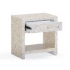 TOV Furniture Piara Inlaid Nightstand in Natural Mother of Pearl - 4 of 4