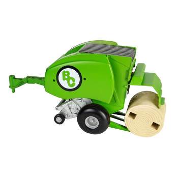 Big Country Toys 1/20 Green Round Baler with Bale 490