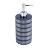 4pc Kajol Bathroom Set Blue - KRALIX: Resin Material, Includes Dispenser, Dish, Holder - 3 of 4