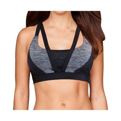 Women's Strappy Devant Low Impact Bra - TLF Apparel