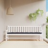 vidaXL Garden Bench Cushion Anthracite Oxford fabric (100% polyester) - 2 of 4