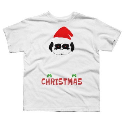 Boy's Design By Humans This Is My Christmas Pajama Shirt Gamer Video Game Santa By TELO213 T-Shirt
