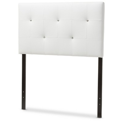 target leather headboard