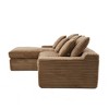 Dolonm L-Shape Sectional Sofa with Chaise: High-Resilience Foam, 4-Seater, Convertible Layout for Small Spaces - 4 of 4