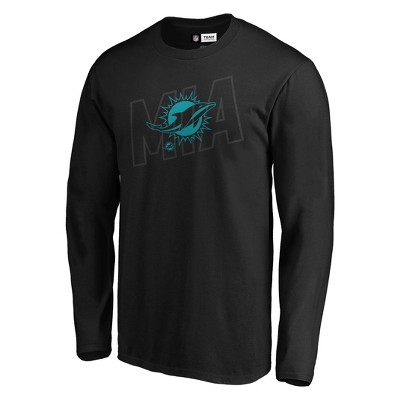 black miami dolphins shirt