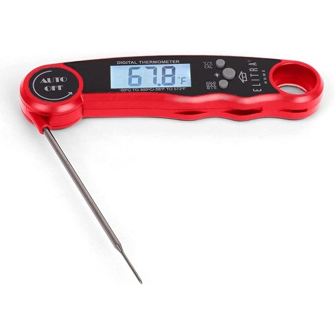 Digital Meat Thermometer Instant Read with Folding Probe Auto Off