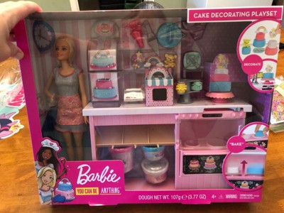 barbie cake bakery set