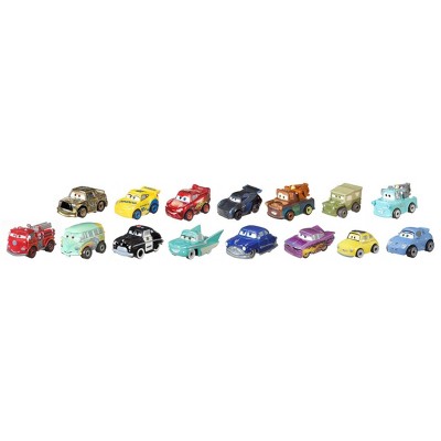 disney pixar cars mini racers 15pk